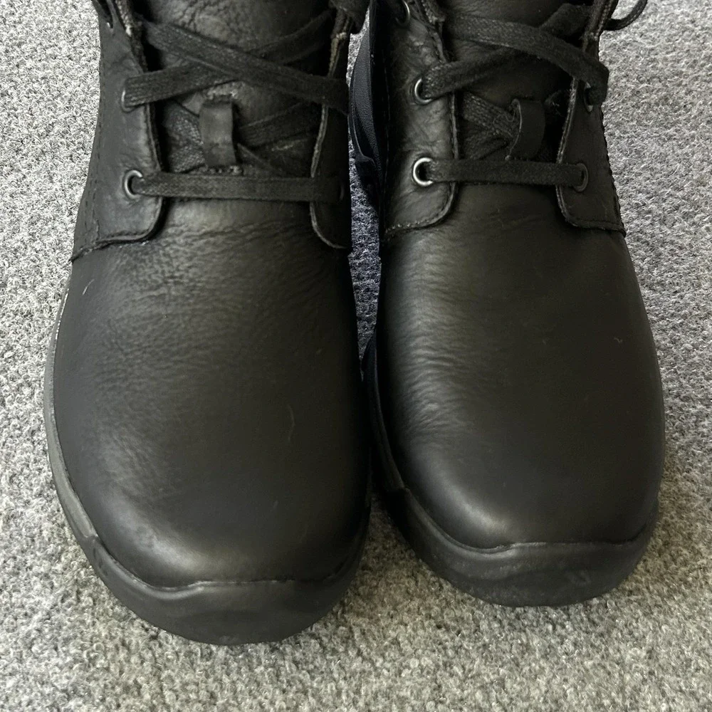 Merrell Anvik Pace Chukka Boots Mens Size 8.5 Black Leather Hiking Outdoor‎